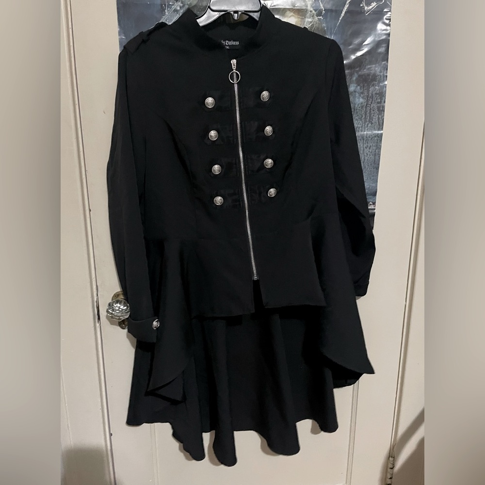 Gothic plus size dress jacket